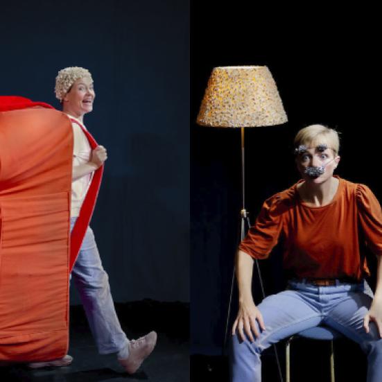 Foto af børneteater, taget af: Caroline Lykkegaard