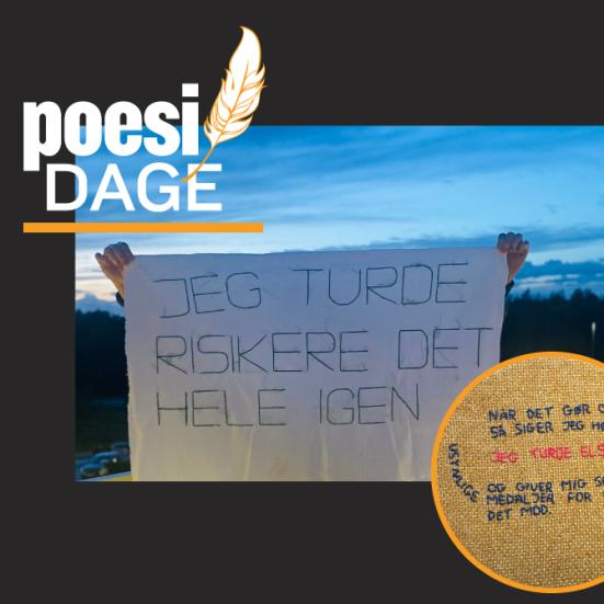 Foto af følsomt broderi