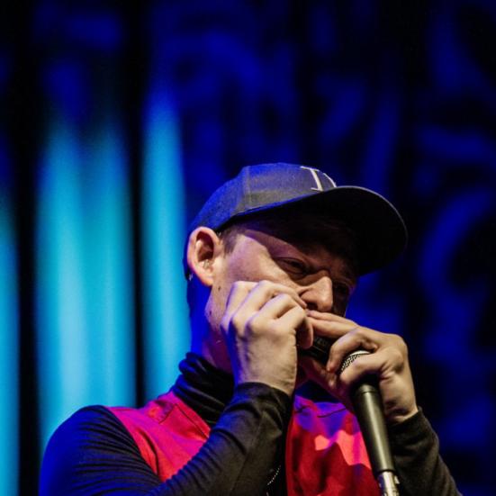 Foto af musiker fra Nordkraft Big Band