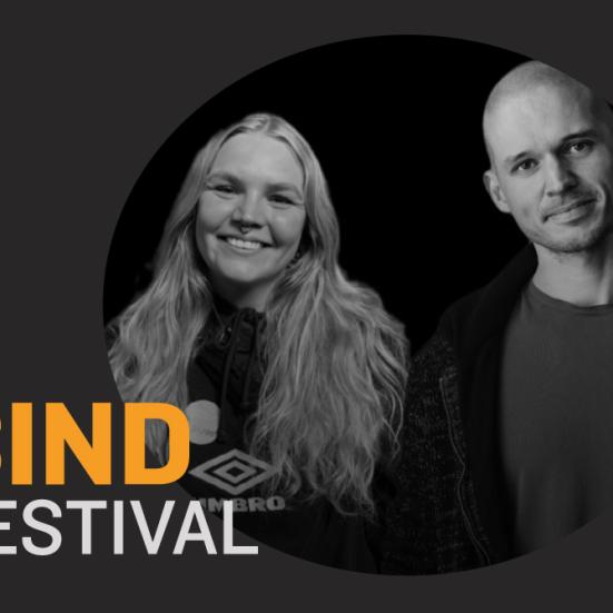 Foto af Anders Sørensen og Agnes Marie Frey