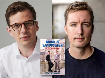 Foto af Alex Vanopslagh og Jacob Mark. Fotograf Sara Galbiati