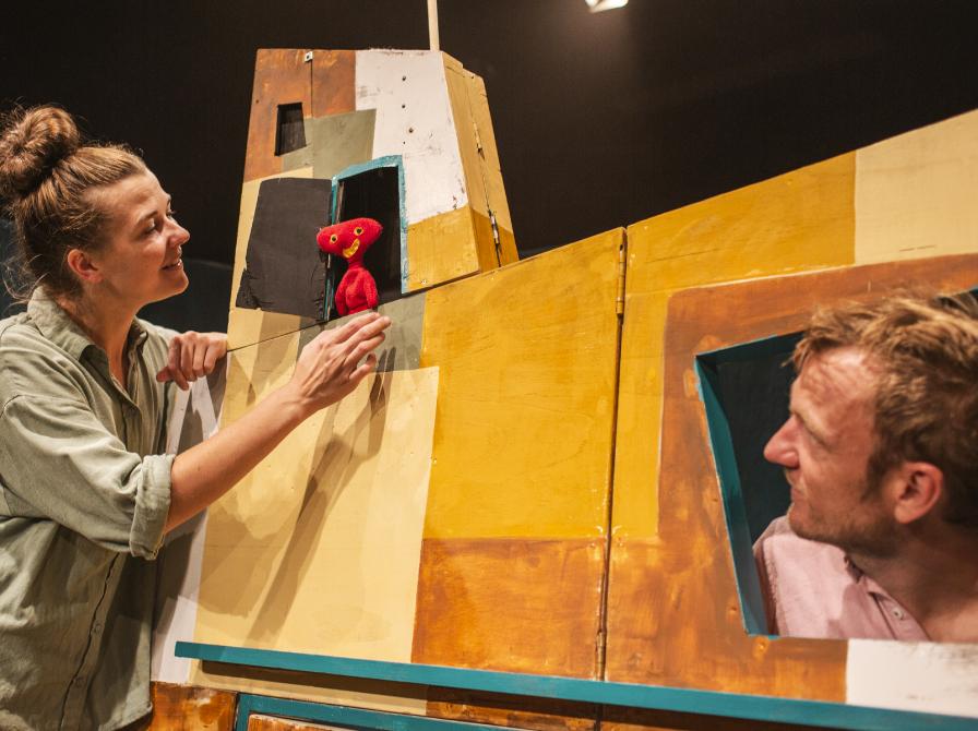 Foto af børneteater, taget af: Ditte Valente
